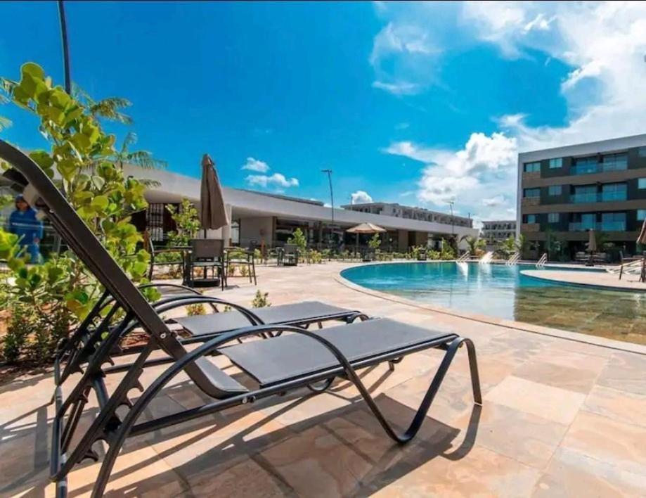 Flat Luxo No Mana Beach Em Muro Alto 4 Pessoas Pôrto das Galinhas Eksteriør billede